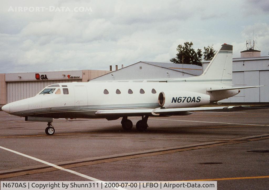 N670AS, 1981 Rockwell International NA-265-65 Sabreliner 65 C/N 465-58, My very first Sabreliner 75... Thanks to the crew to have let me make this bird !