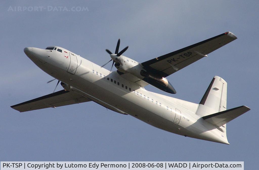 PK-TSP, 1996 Fokker F-27-500 Friendship C/N 20316, Indonesian Air Transport