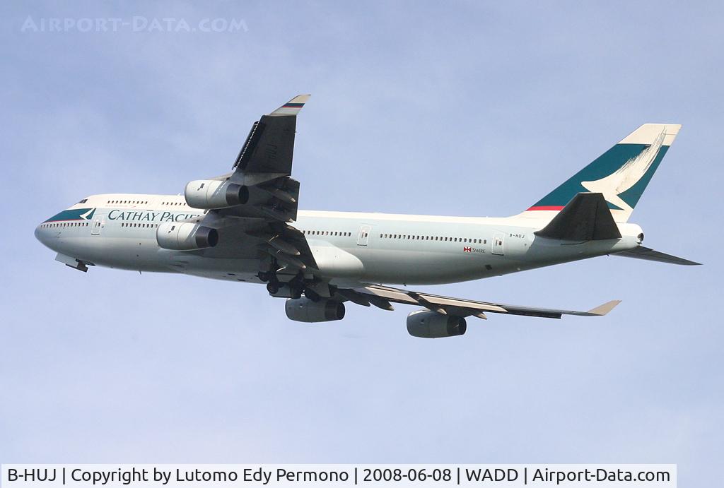B-HUJ, 1995 Boeing 747-467 C/N 27595, Cathay Pacific