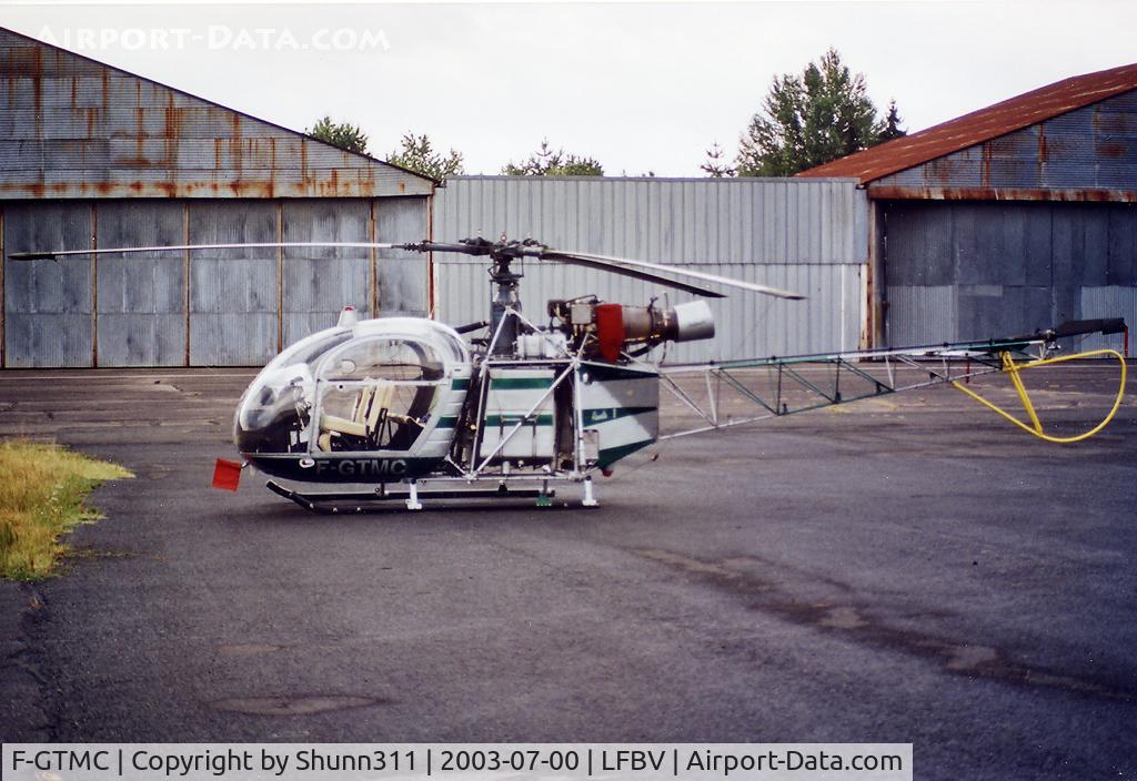 F-GTMC, Eurocopter SE-313B Alouette II C/N 1668, Parked