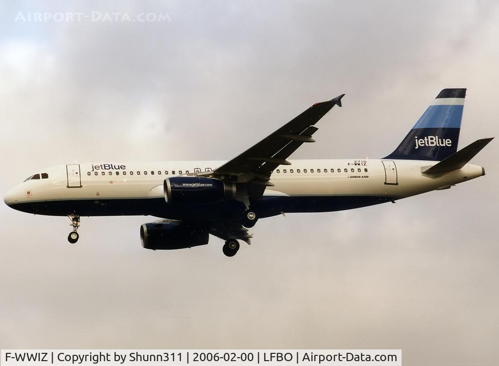 F-WWIZ, 2006 Airbus A320-232 C/N 2710, C/n 2710 - To be N634JB