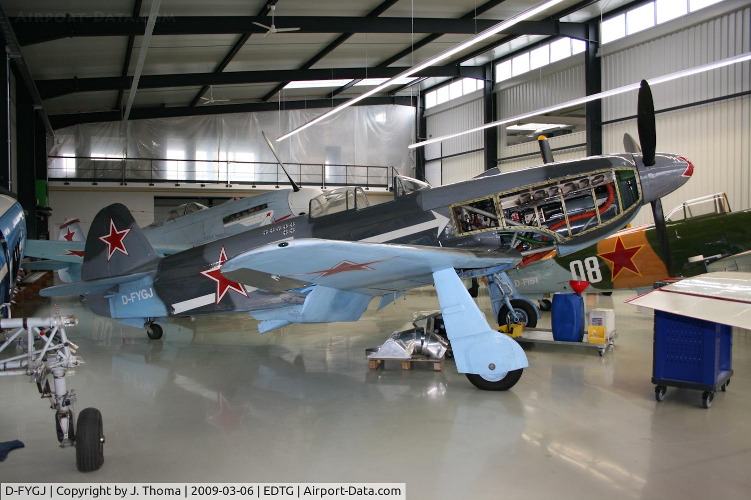D-FYGJ, 1996 Yakovlev Yak-3U C/N 0470204, Yakovlev YAK-3UA