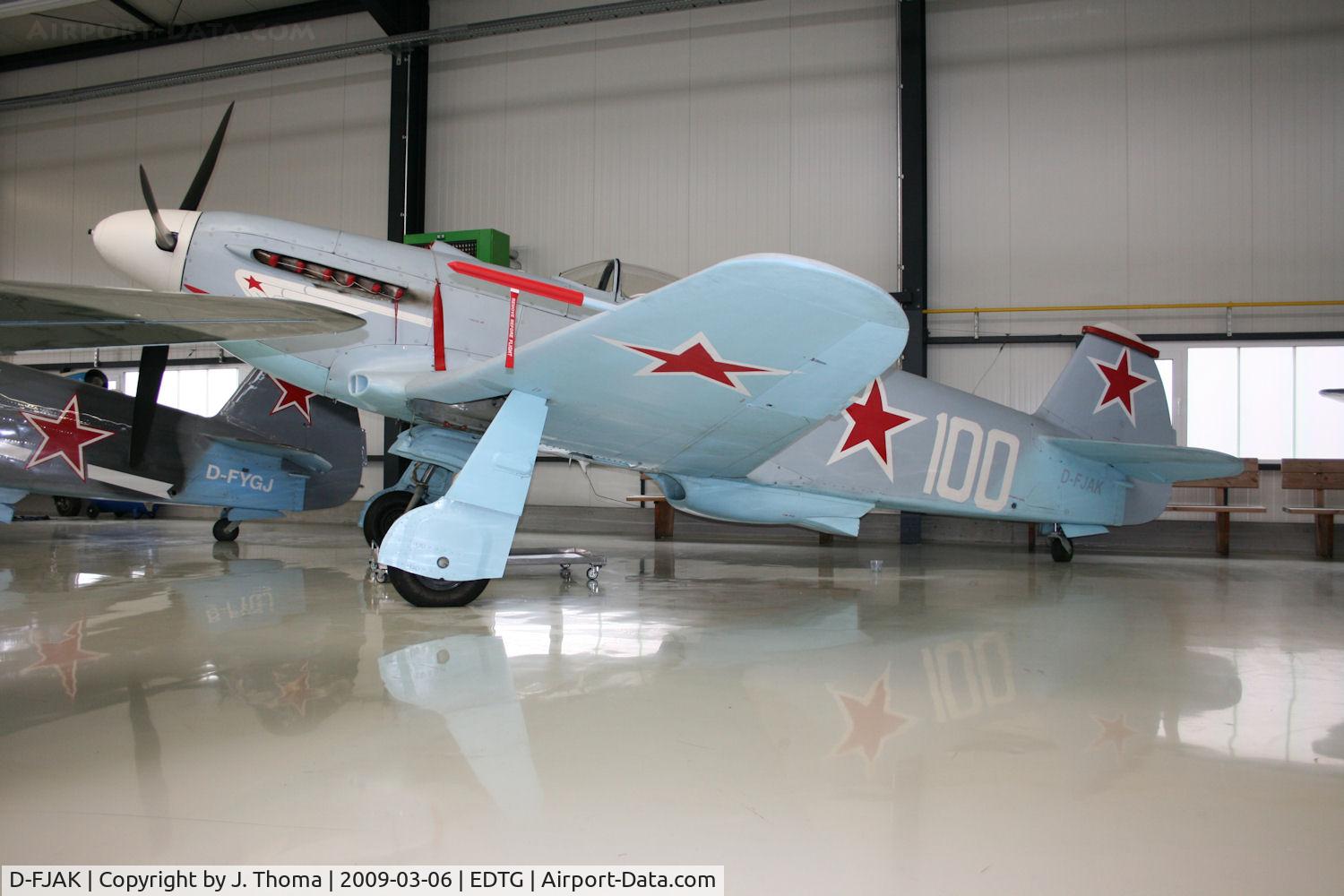 D-FJAK, 1996 Yakovlev Yak-3UA C/N 0470107, Yakovlev YAK-3M