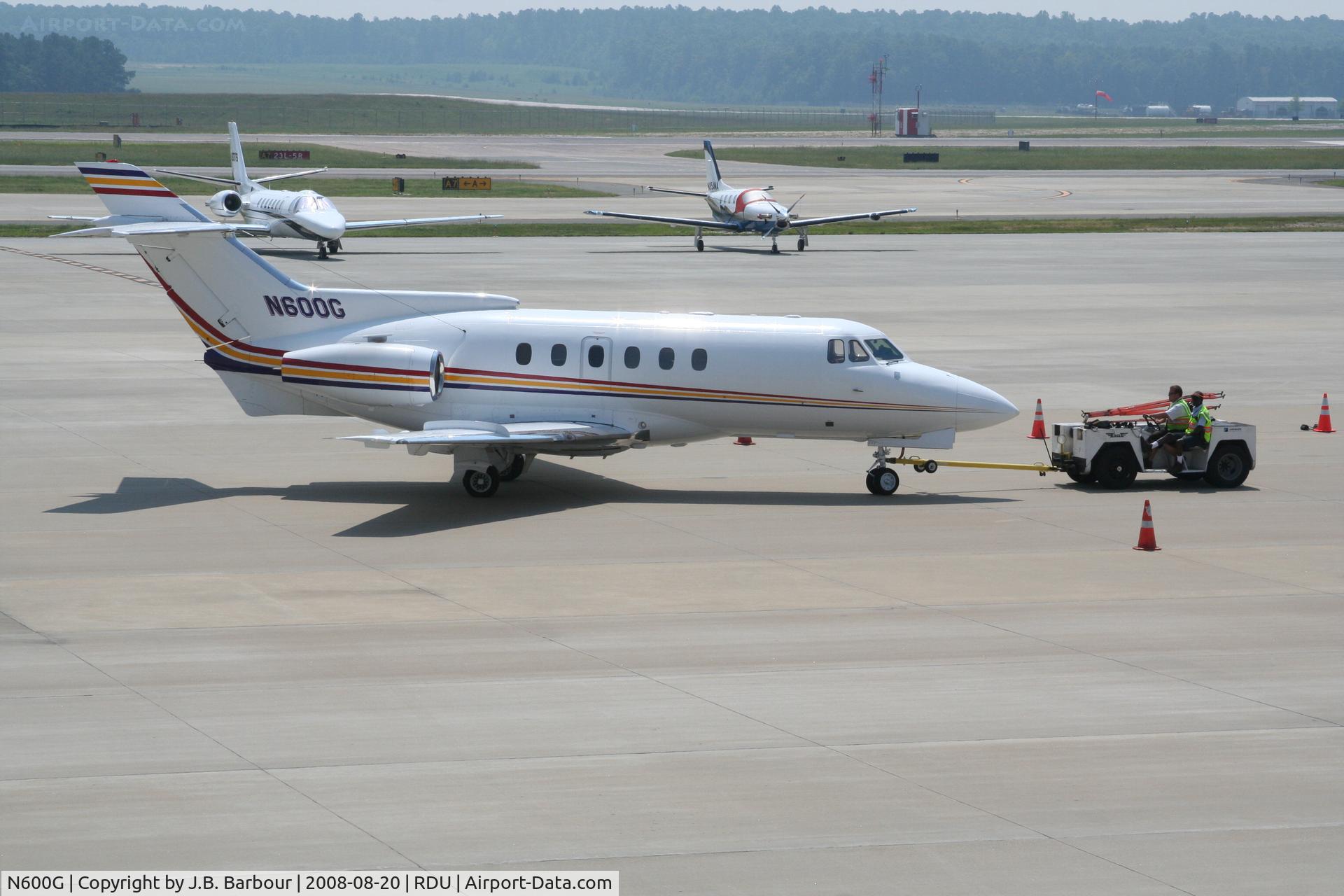 N600G, 1976 Hawker Siddeley HS.125 Series 600A C/N 256066, N/A