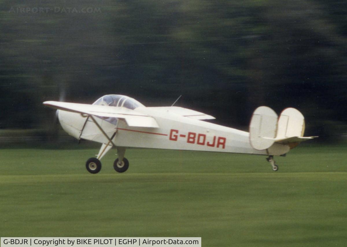 G-BDJR, 1950 Nord NC-858 C/N 2, LANDING RWY 08