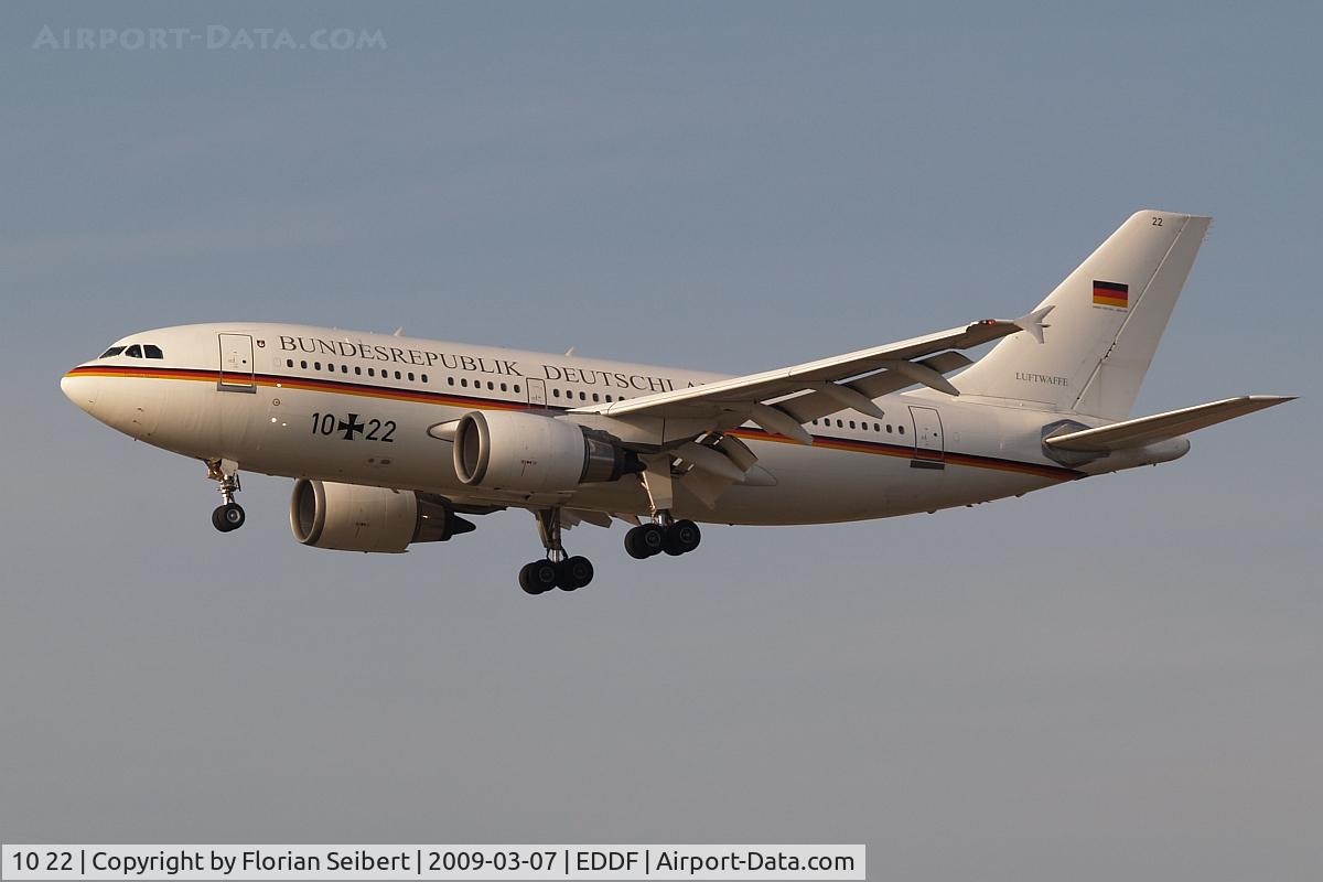 10 22, 1989 Airbus A310-304 C/N 499, German government