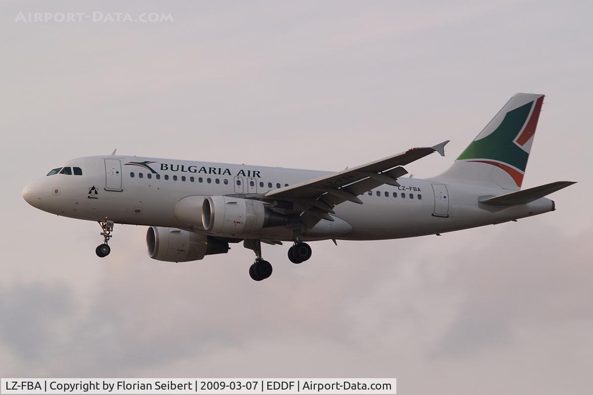 LZ-FBA, 2008 Airbus A319-112 C/N 3564, High density