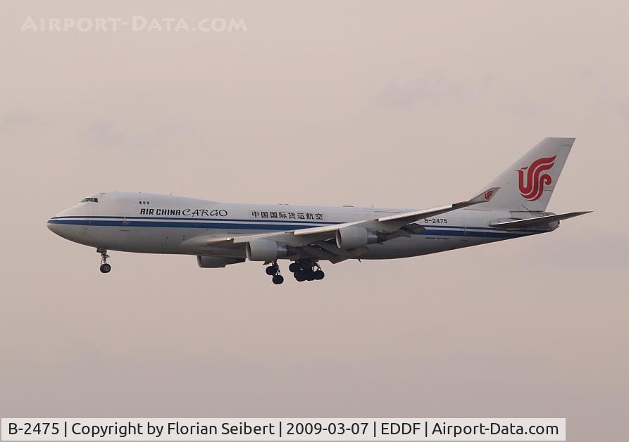 B-2475, 2005 Boeing 747-4FTF/SCD C/N 34239, China Cargo