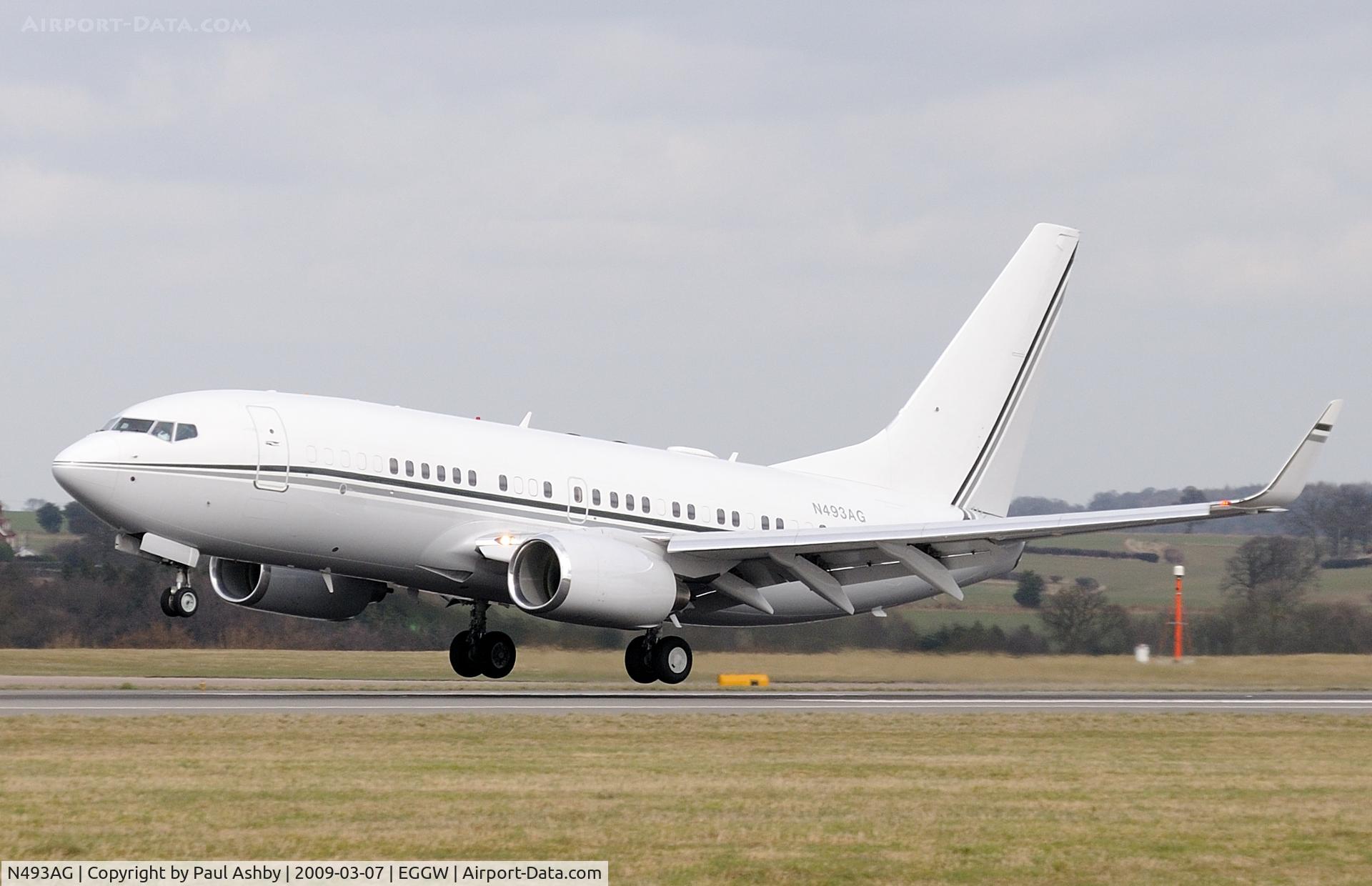 N493AG, 2007 Boeing 737-7FY C/N 36493, Boeing 737-7FY