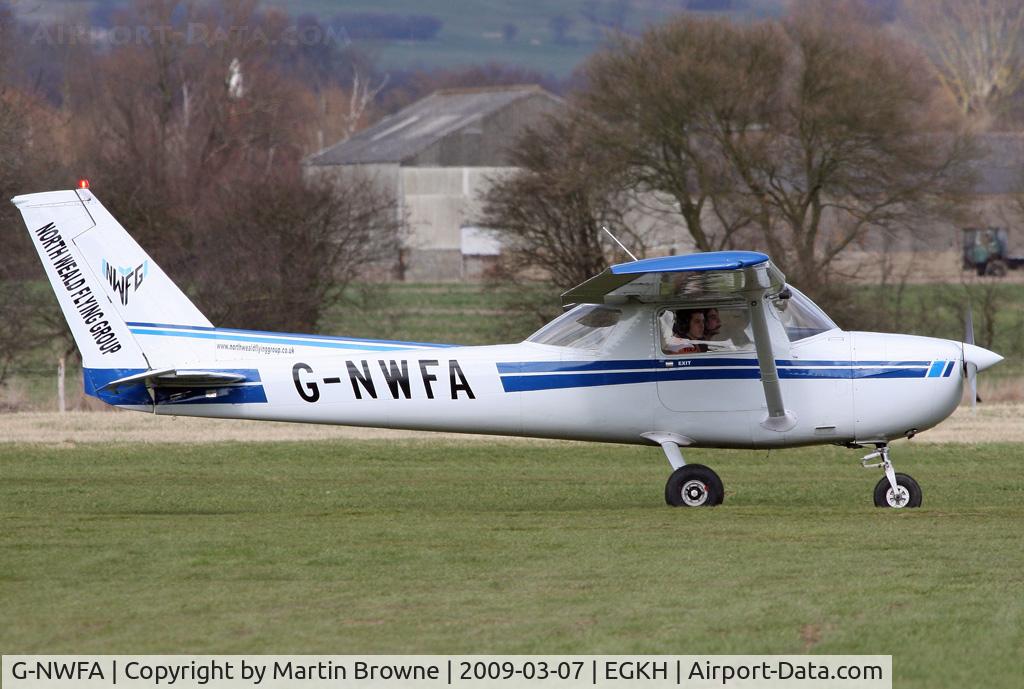 G-NWFA, 1975 Cessna 150M C/N 150-76736, Headcorn visitor
