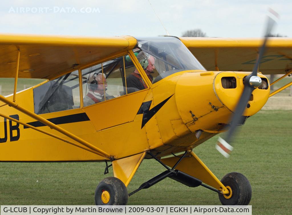 G-LCUB, 1959 Piper L-18C Super Cub (PA-18-95) C/N 18-1631, Close up