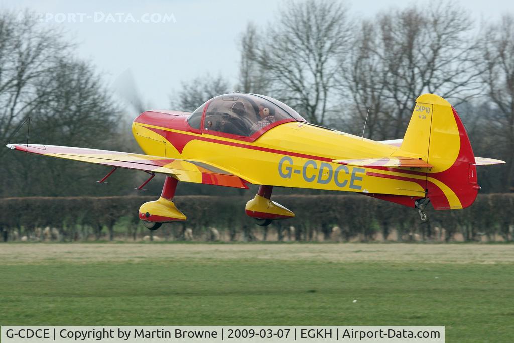 G-CDCE, 1973 Mudry CAP-10B C/N 039, Take off