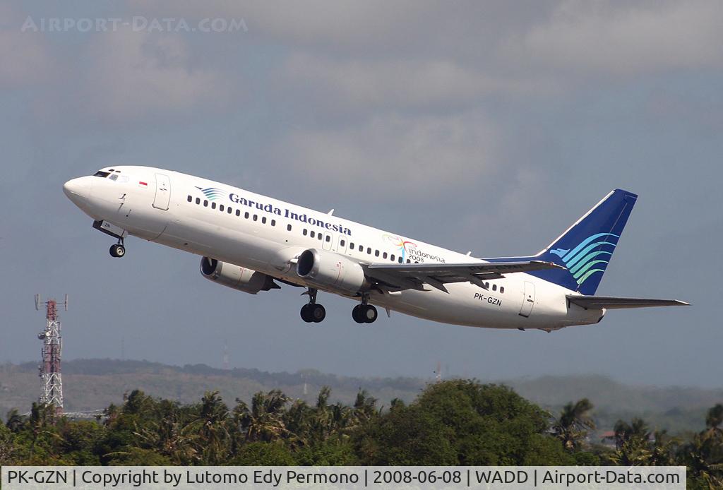 PK-GZN, 1998 Boeing 737-4M0 C/N 29209, Garuda Indonesia