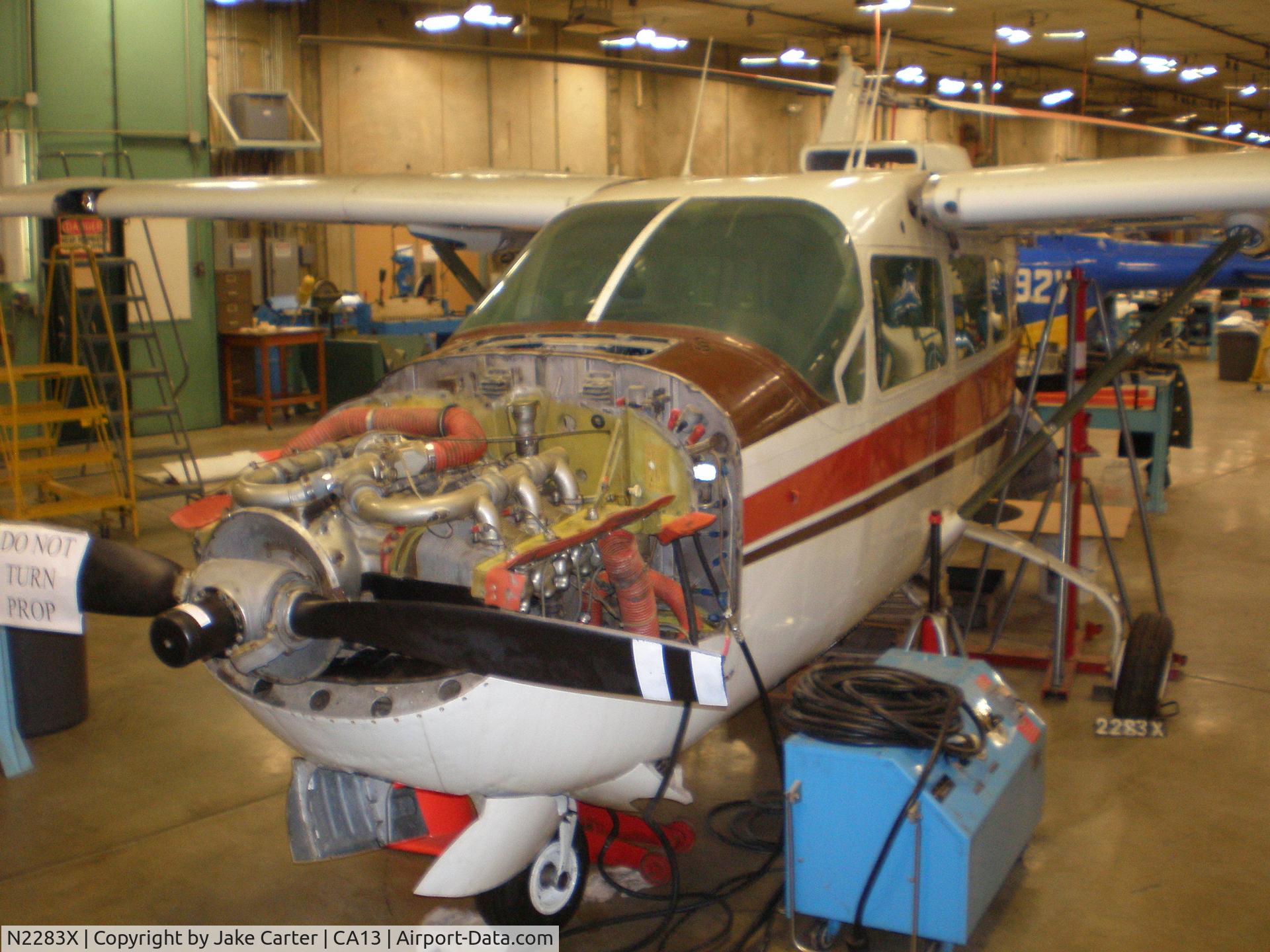 N2283X, 1965 Cessna 337 Super Skymaster C/N 337-0183, Reedley College Aviation Program.