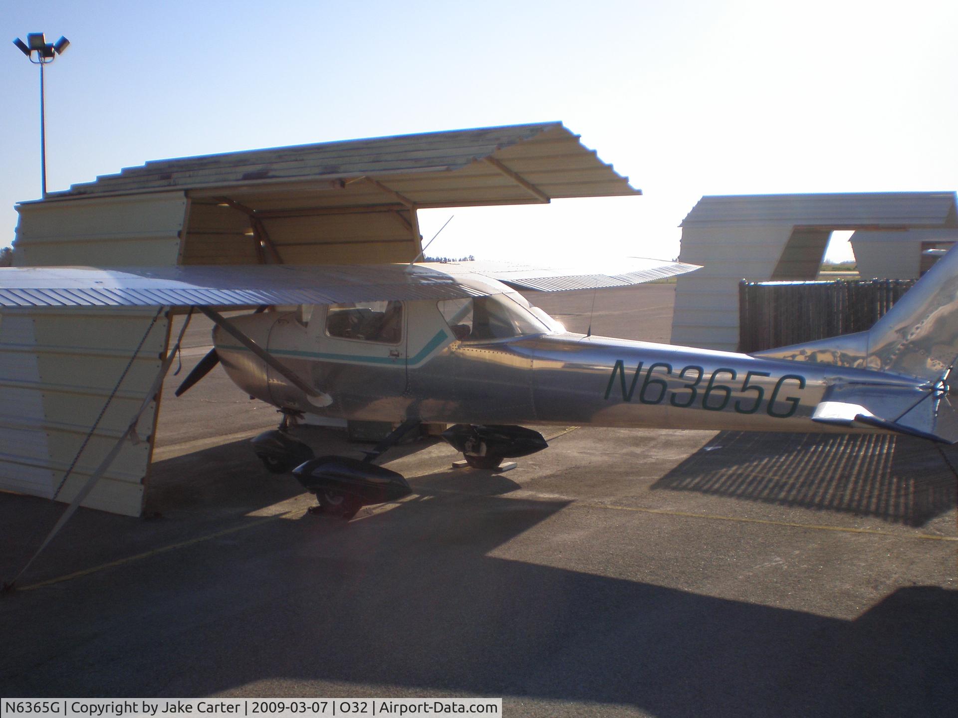 N6365G, 1970 Cessna 150K C/N 15071865, At Reedley Muni.