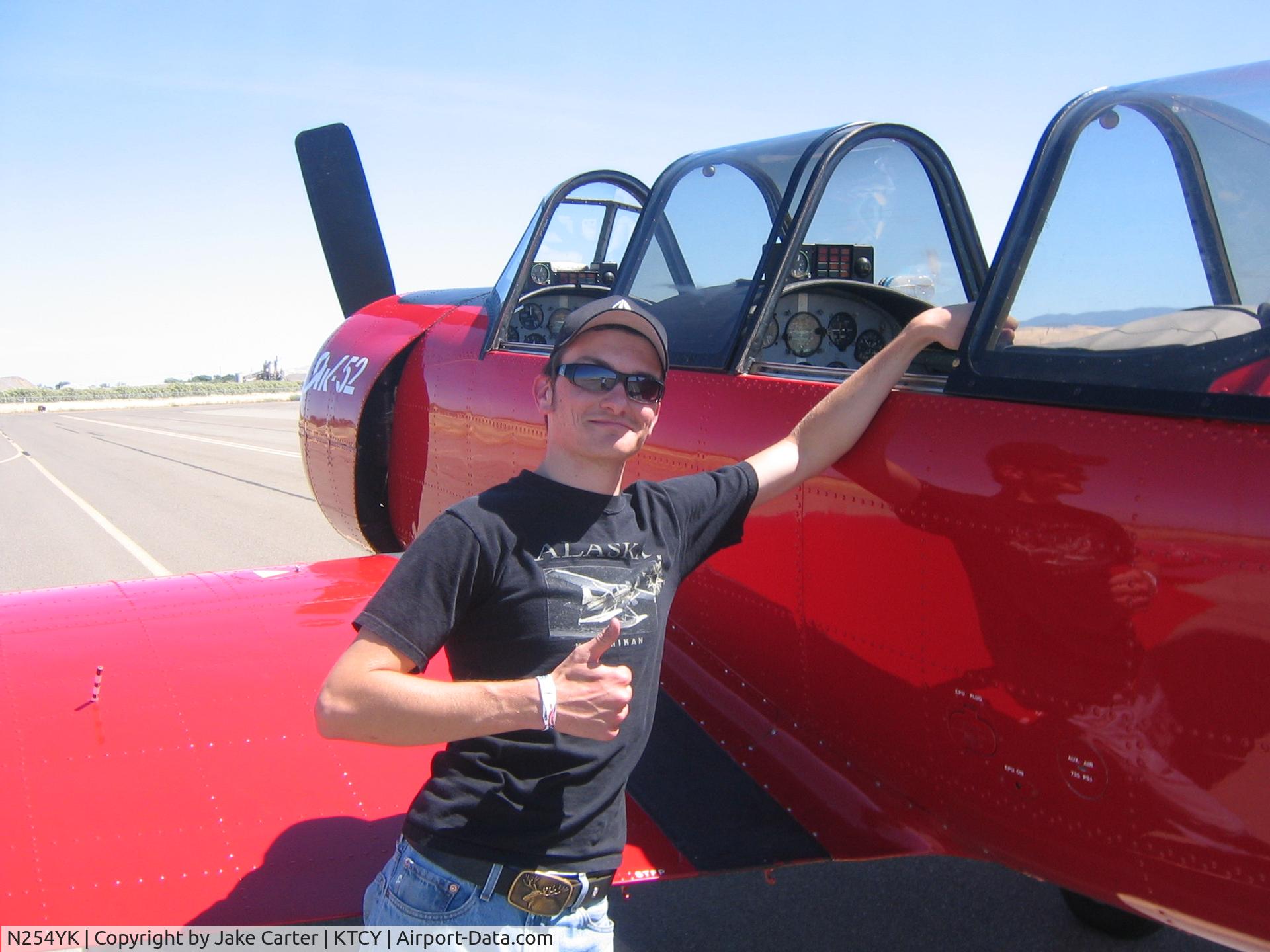 N254YK, 1985 Yakovlev Yak-52 C/N 855410, My first solo was in a YAK 52!