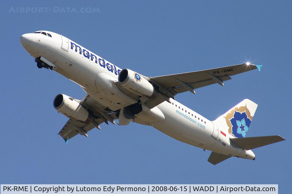 PK-RME, 2007 Airbus A320-232 C/N 3264, Mandala