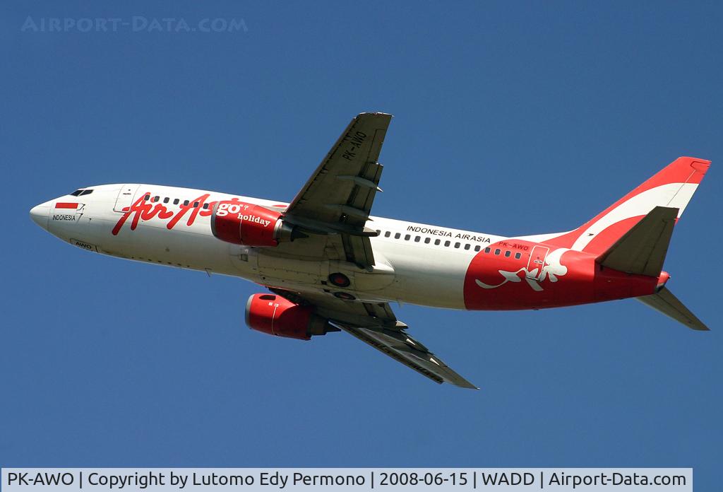 PK-AWO, 1990 Boeing 737-322 C/N 24659, Indonesia Air Asia