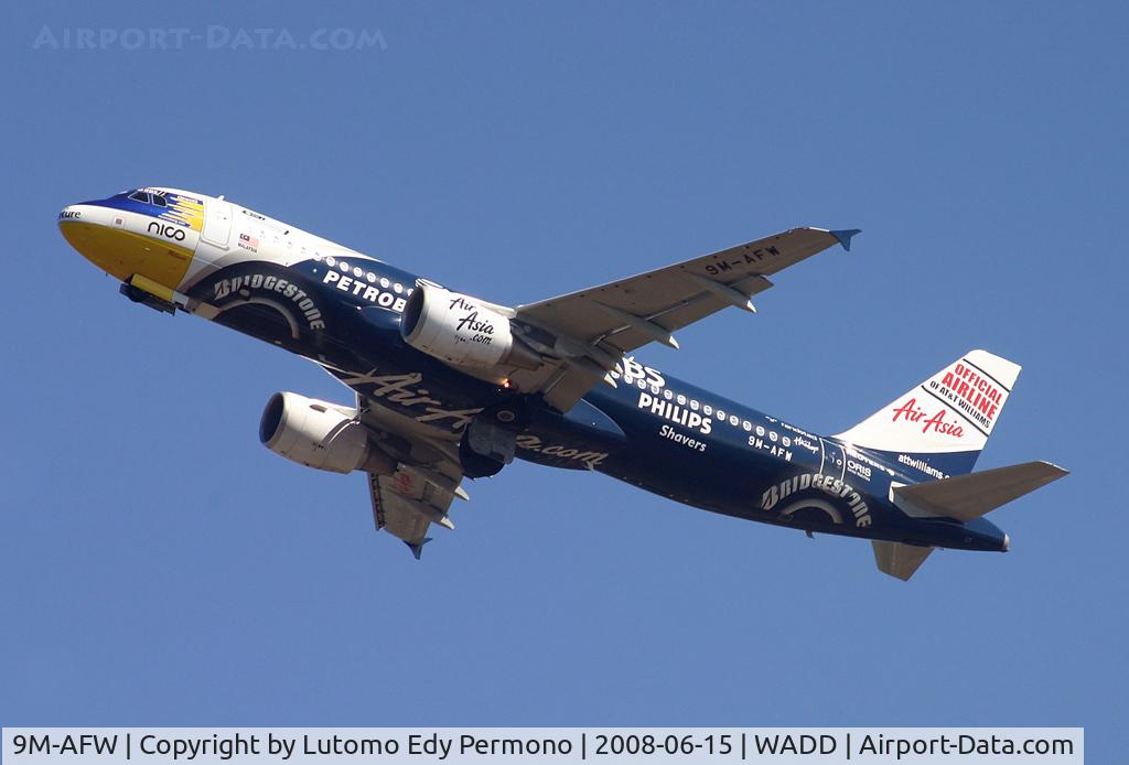 9M-AFW, 2008 Airbus A320-216 C/N 3404, Malaysia Air Asia