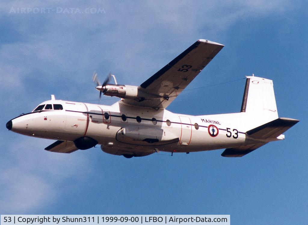 53, Aerospatiale N-262A-34 Fregate C/N 53, On take off