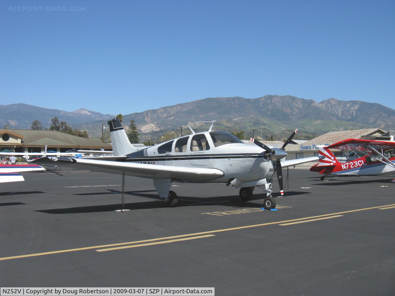 N252V, 1971 Beech F33A Bonanza C/N CE-321, 1971 Beech F33A BONANZA, Continental IO-520-B 285 Hp