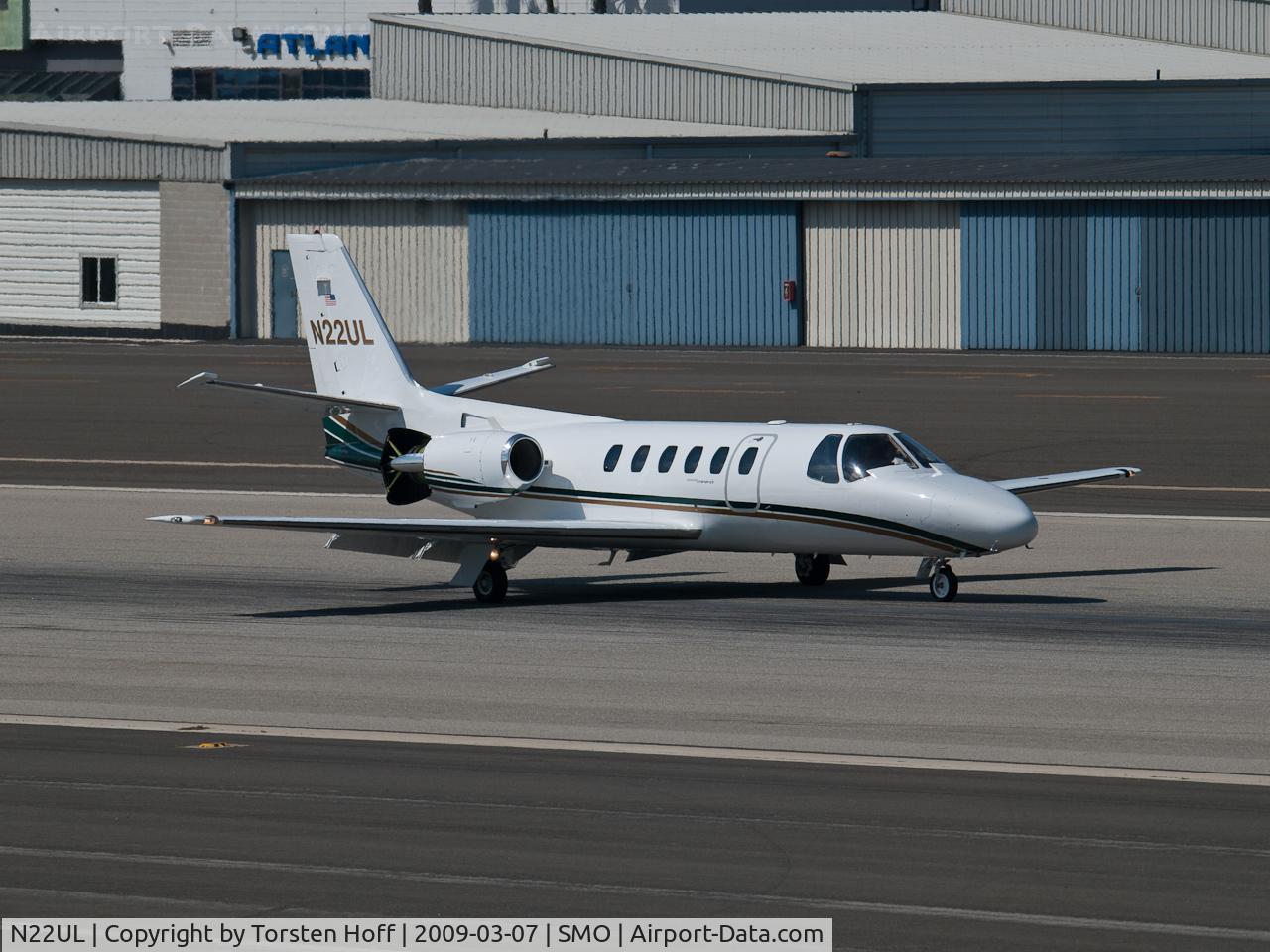 N22UL, 1985 Cessna S550 Citation IIS C/N S550-0039, N22UL arriving on RWY 03