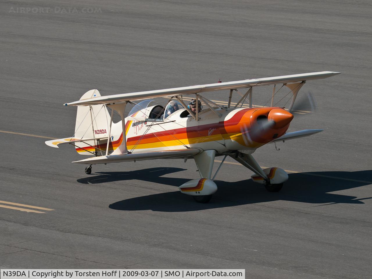 N39DA, 1978 Stolp SA-750 Acroduster Too C/N 1978DA, N39DA taxiing