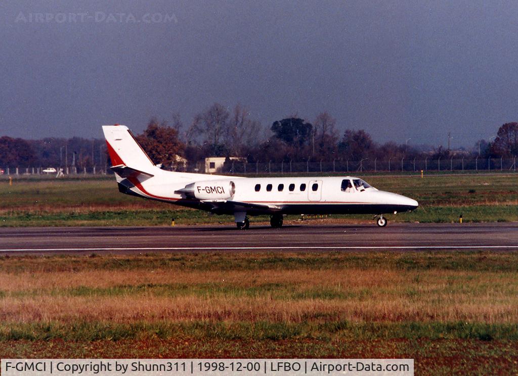 F-GMCI, Cessna F550 Citation II C/N F550-0050, Landing rwy 15R