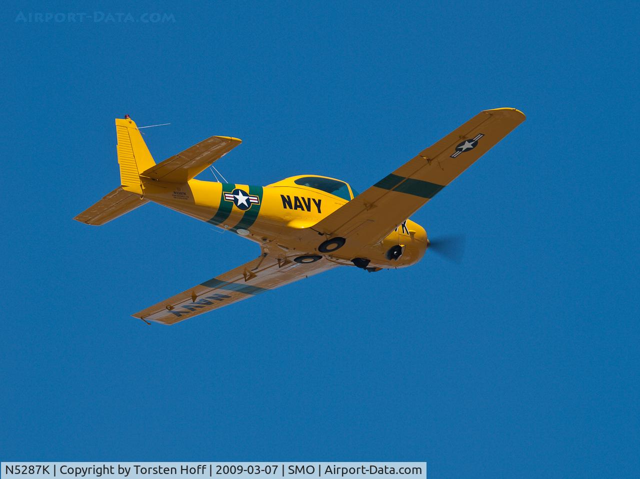 N5287K, 1950 Ryan Navion B C/N NAV-4-2187B, N5287K departing from RWY 03