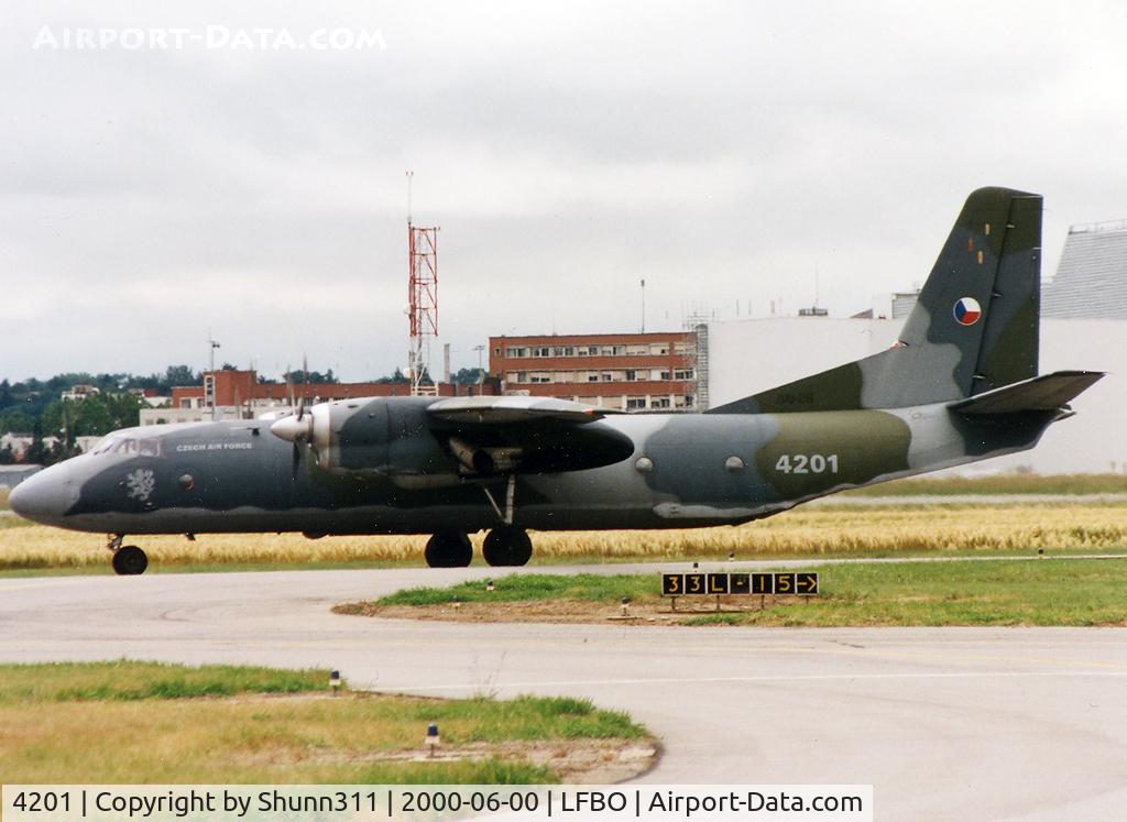 4201, 1985 Antonov An-26B C/N 14201, Rolling holding point rwy 33R for departure...