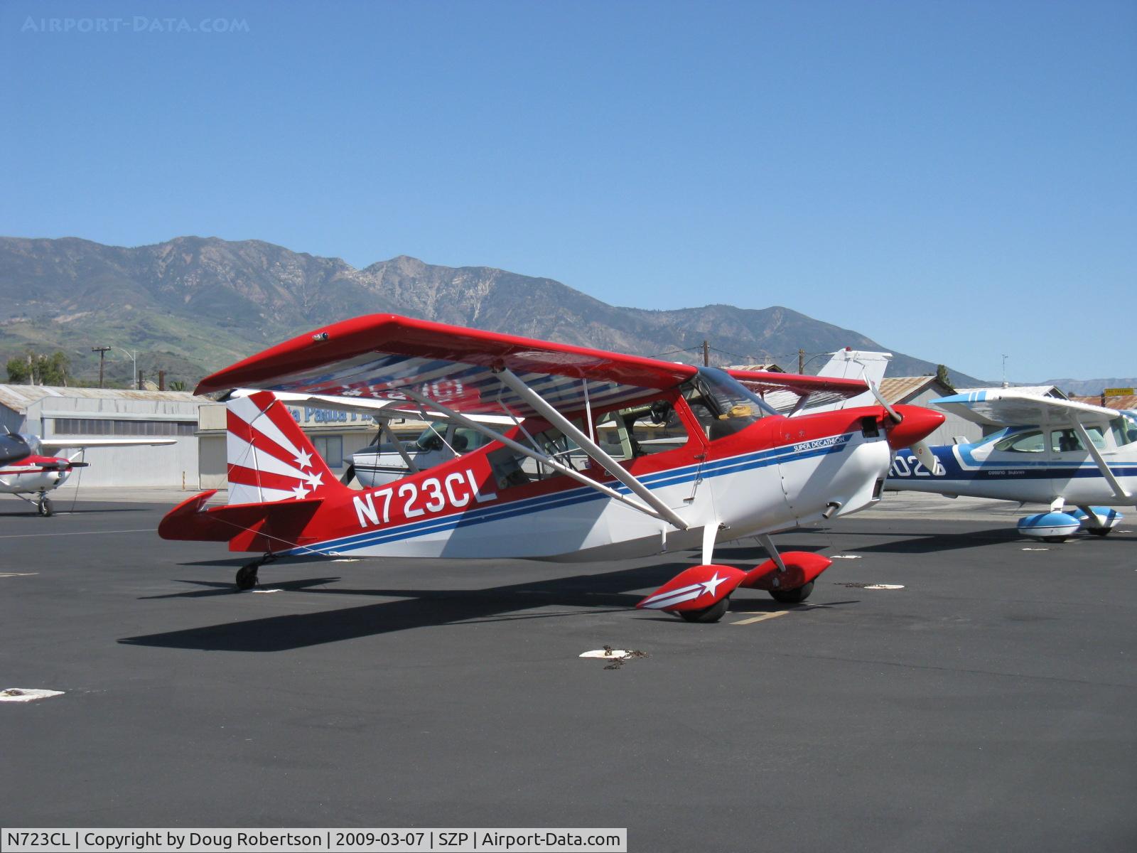 N723CL, 1999 American Champion 8KCAB Super Decathlon C/N 829-99, 1999 American Champion 8KCAB SUPER DECATHLON, Lycoming AEIO-360 180 Hp, CS prop, near symmetrical wing airfoil