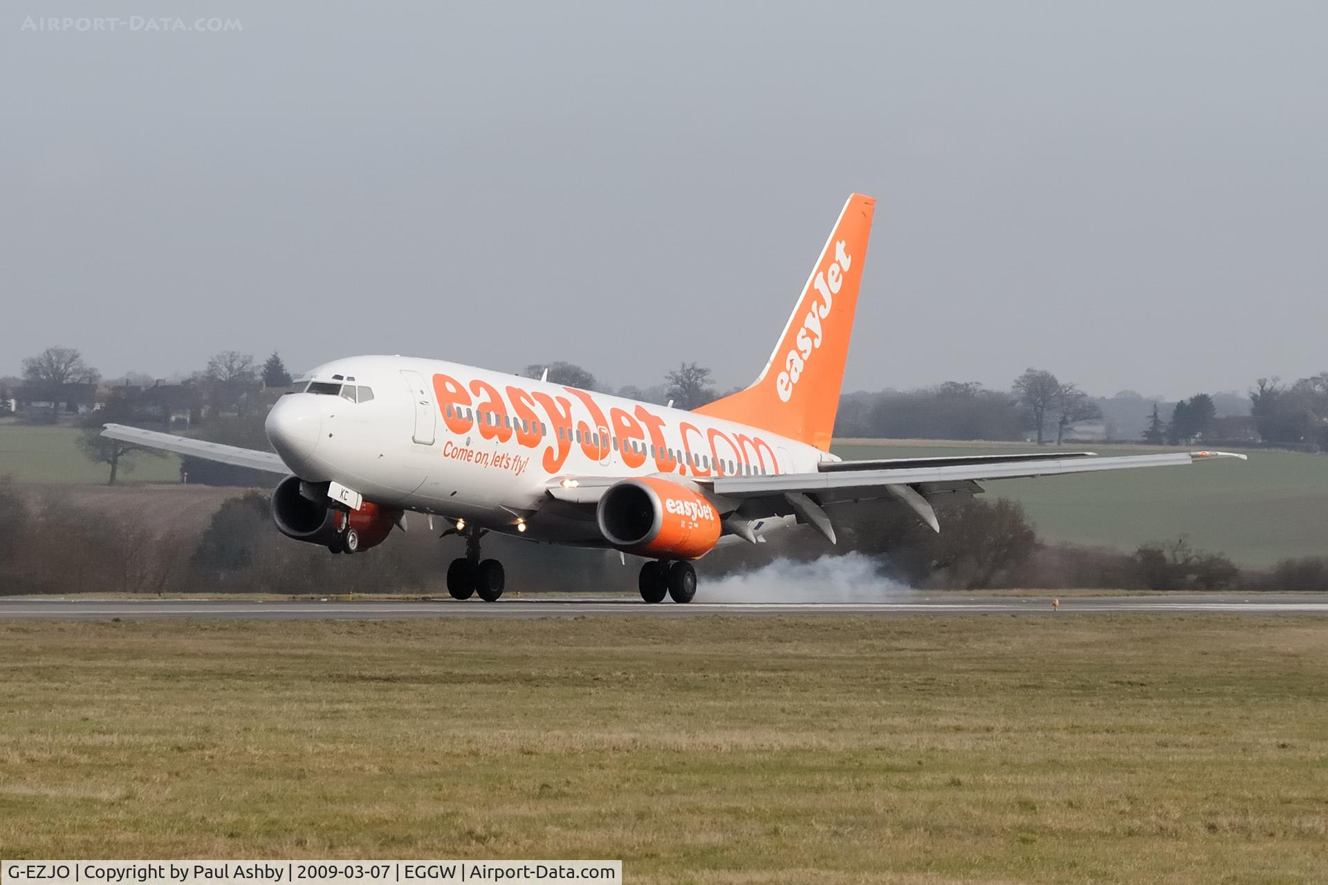 G-EZJO, 2002 Boeing 737-73V C/N 30244, BOEING 737