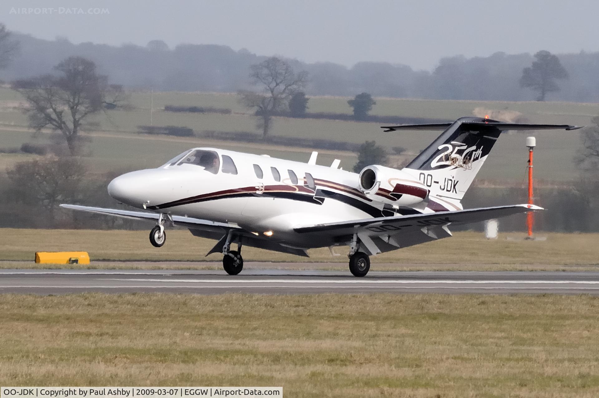 OO-JDK, 1998 Cessna 525 CitationJet C/N 525-0250, Cessna 525 CitationJet