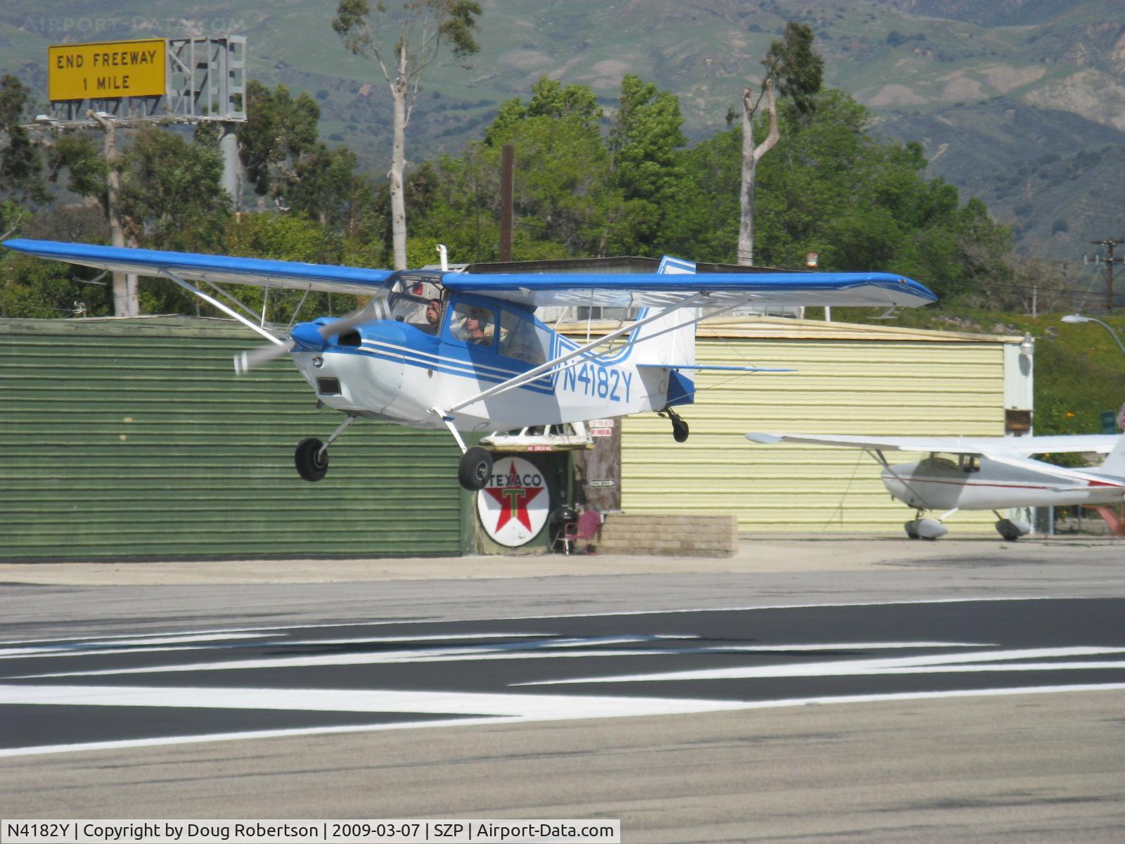 N4182Y, 1977 Bellanca 7KCAB Citabria C/N 604-77, 1977 Bellanca 7KCAB CITABRIA, Lycoming AEIO-360 180 Hp, another landing Rwy 22