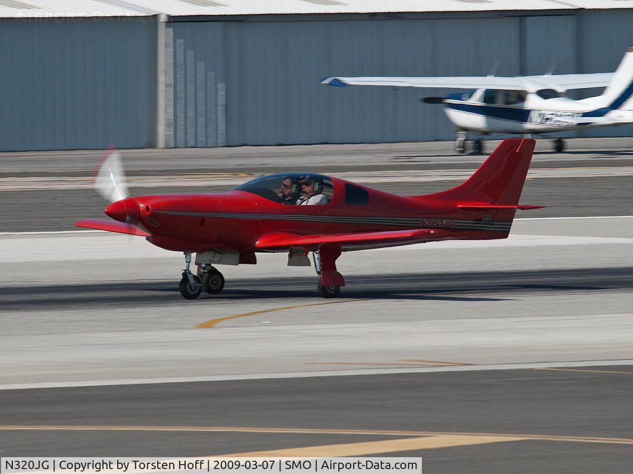 N320JG, 1990 Lancair 235 C/N 133, N320JG departing from RWY 21