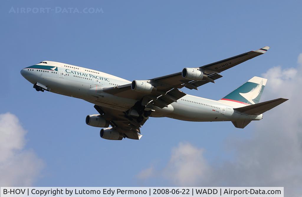 B-HOV, 1991 Boeing 747-467 C/N 25082, Cathay Pacific
