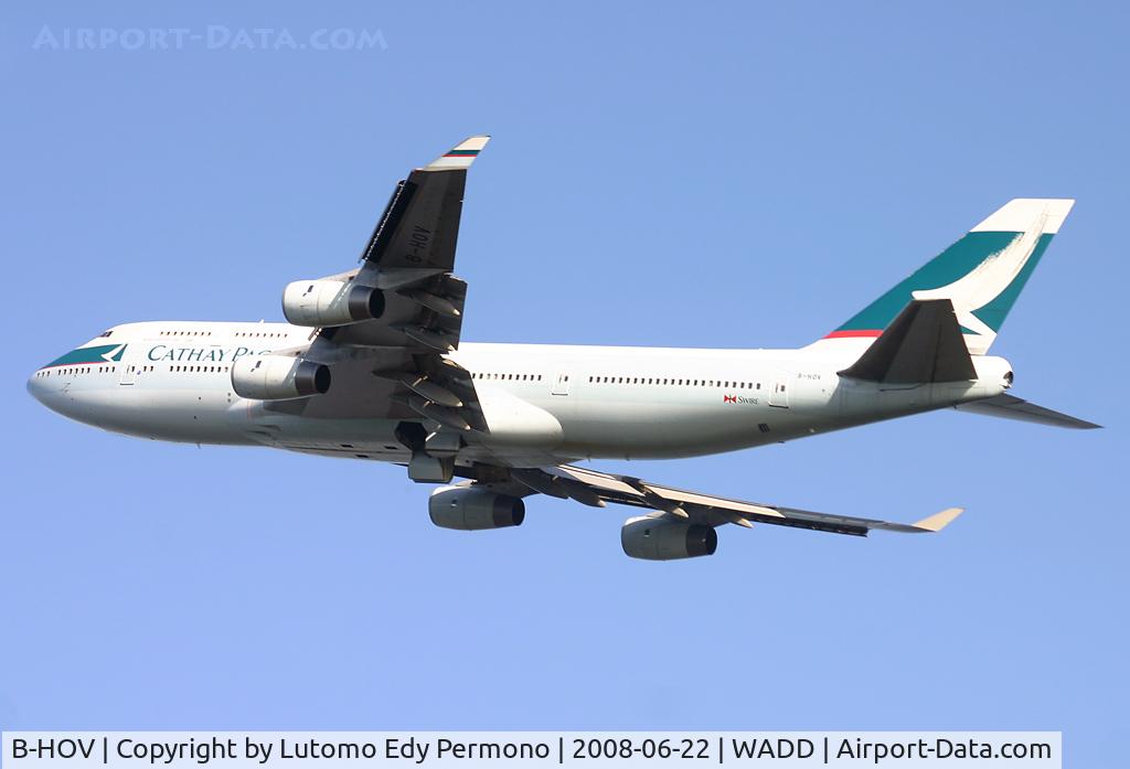 B-HOV, 1991 Boeing 747-467 C/N 25082, Cathay Pacific