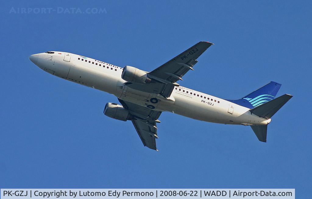PK-GZJ, 1998 Boeing 737-4M0 C/N 29205, Garuda Indonesia