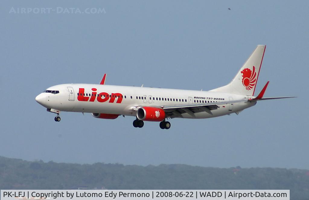 PK-LFJ, 2007 Boeing 737-900/ER C/N 35712, Lion Inter