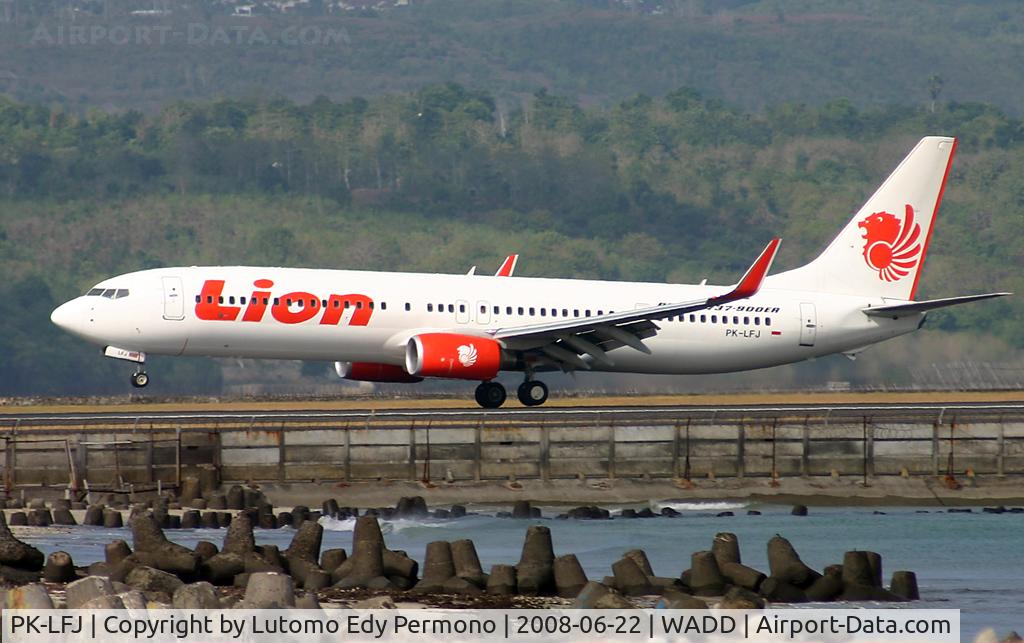 PK-LFJ, 2007 Boeing 737-900/ER C/N 35712, Lion Inter