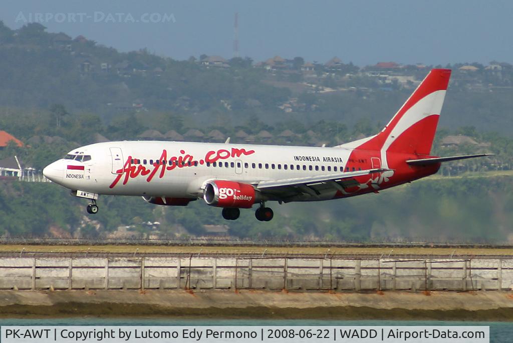 PK-AWT, 1985 Boeing 737-347 C/N 23345, Indonesia Air Asia