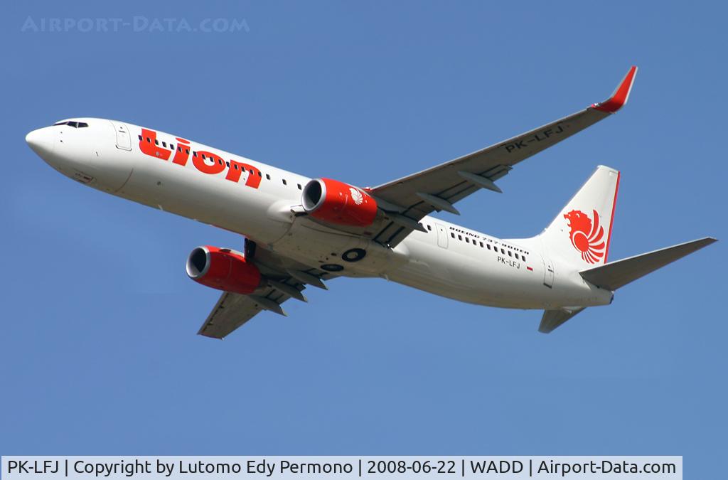 PK-LFJ, 2007 Boeing 737-900/ER C/N 35712, Lion Inter