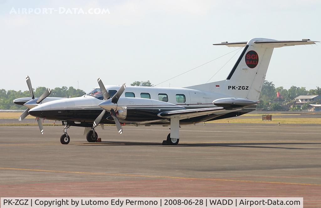 PK-ZGZ, Piper PA-31T-620 Cheyenne II C/N 31T-7820027, Air Bali