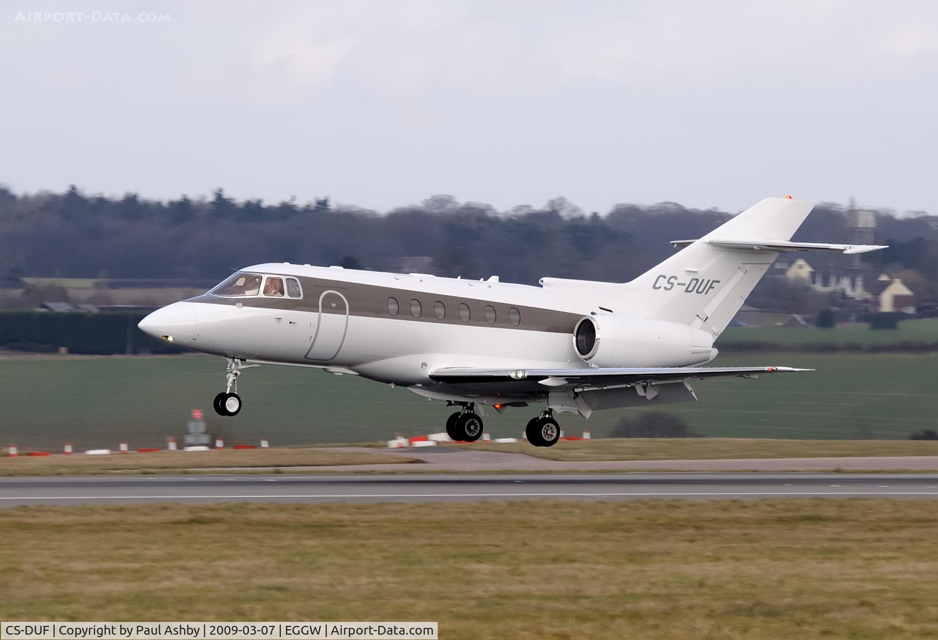 CS-DUF, 2008 Hawker Beechcraft 750 C/N HB-19, Raytheon Hawker 750