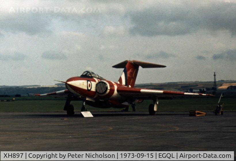 XH897, 1958 Gloster Javelin FAW.9 C/N Not found XH897, Javelin FAW.9 from Boscombe Down on display at the 1973 Leuchars Airshow.