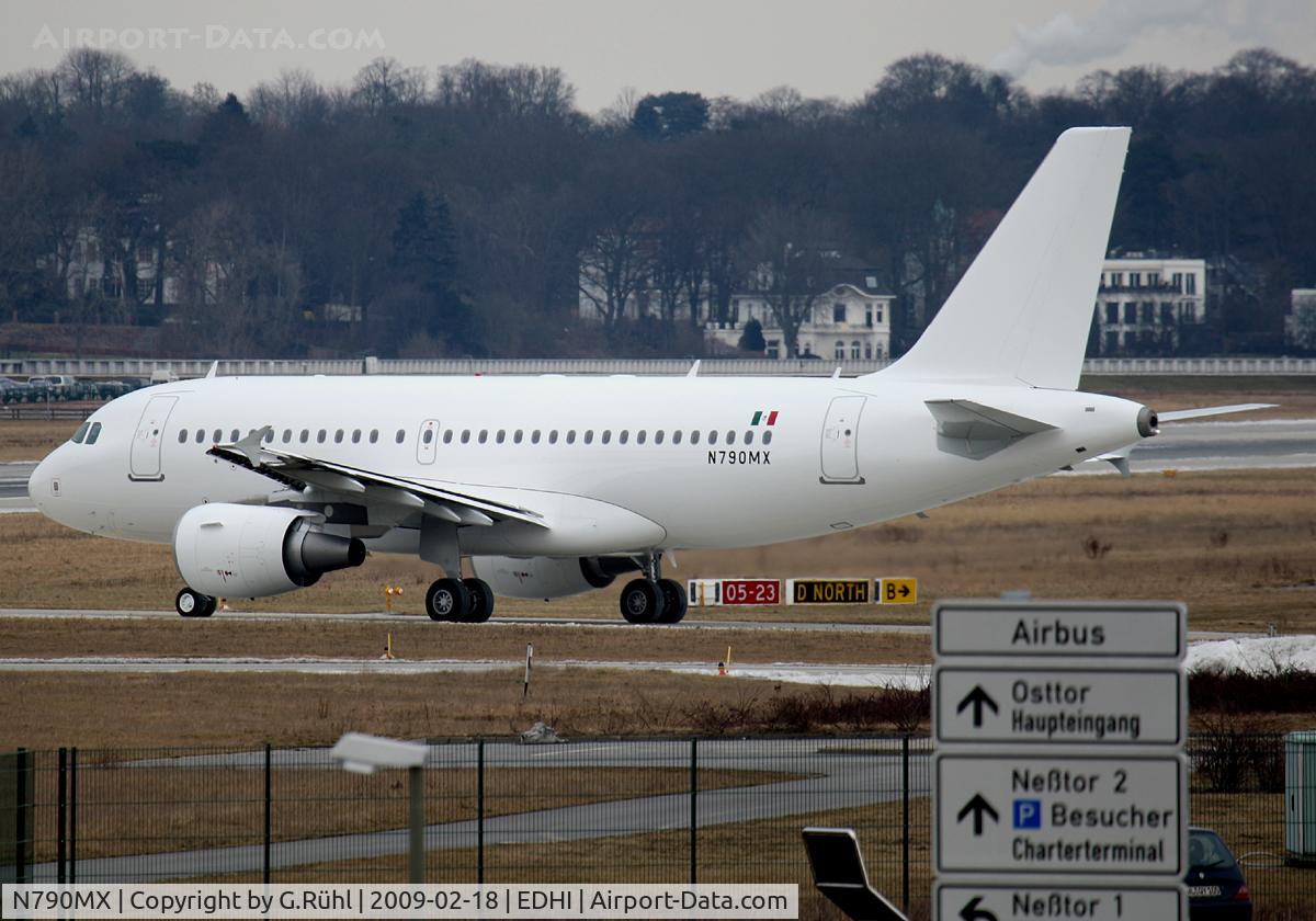 N790MX, 2009 Airbus A319-112 C/N 3790, Mexicana, Airbus A319-112,delivered today!