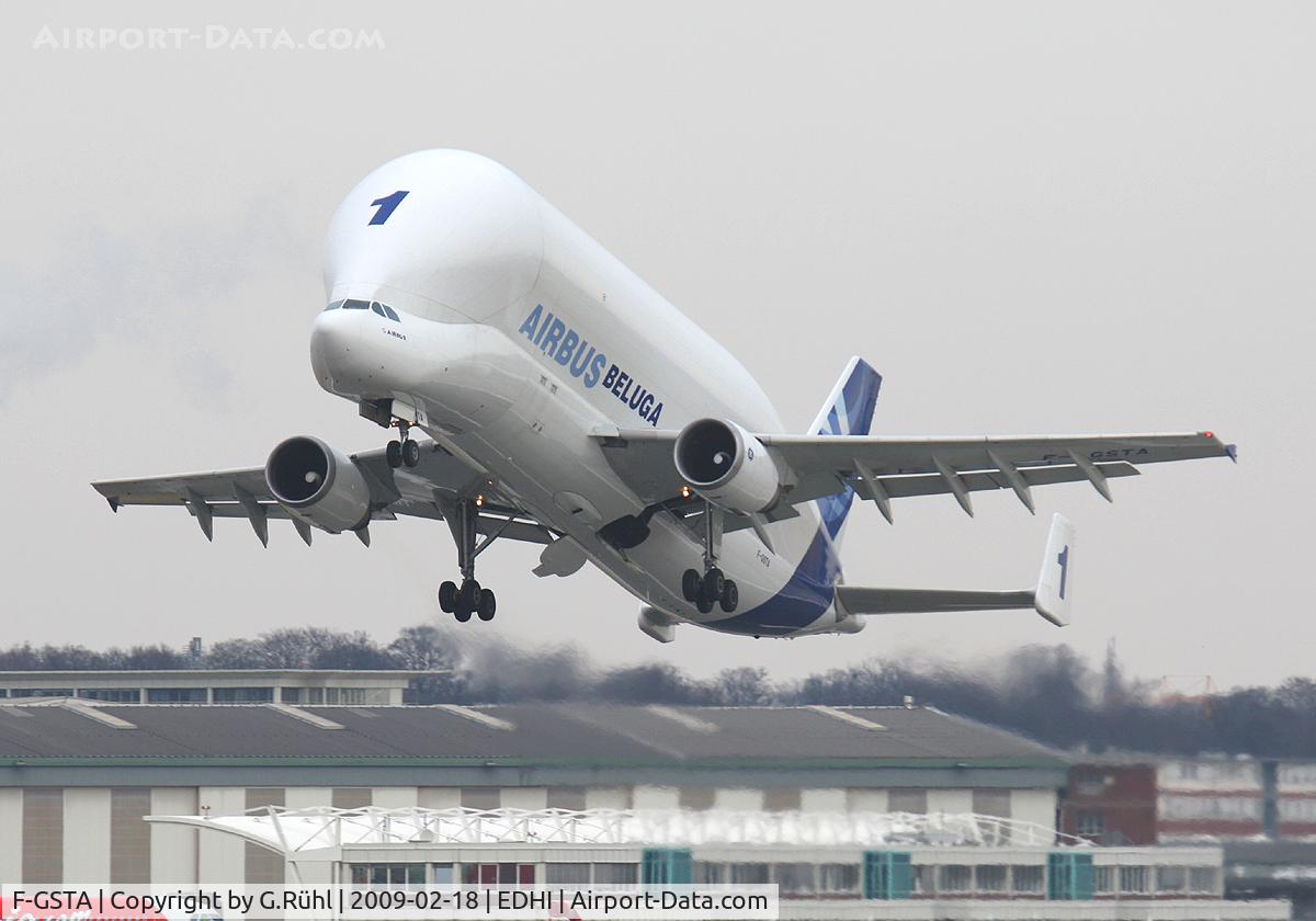 F-GSTA, 1994 Airbus A300B4-608ST Super Transporter C/N 655, Airbus Industrie