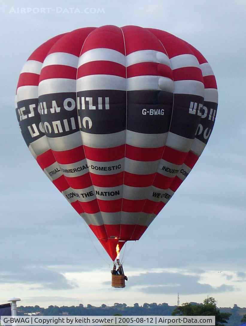 G-BWAG, 1995 Cameron Balloons O-120 C/N 3478, Bristol Balloon Fiesta