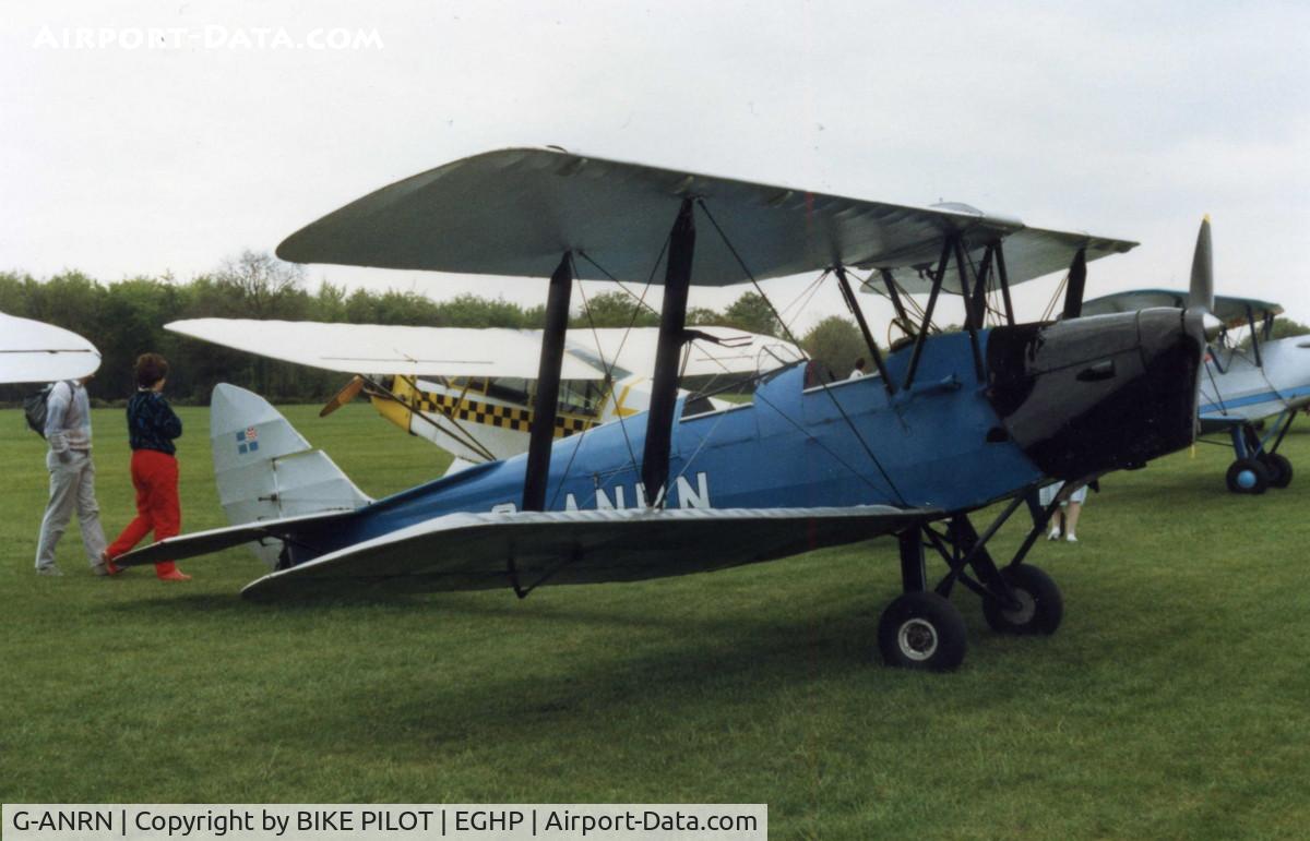 G-ANRN, 1940 De Havilland DH-82A Tiger Moth II C/N 83133, NICE TIGER MOTH AT A POPHAM FLY-IN IN 1987