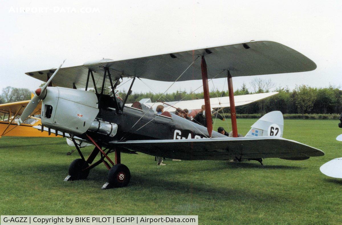 G-AGZZ, 1942 De Havilland Australia DH-82A Tiger Moth C/N DHA926, ZULU ZULU AT A 1987 POPHAM FLY-IN